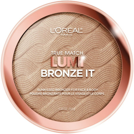 L'Oreal Paris True Match Lumi Bronze It Bronzer For Face and Body, Light, 0.41 fl. (Best Browser For Windows 7 2019)
