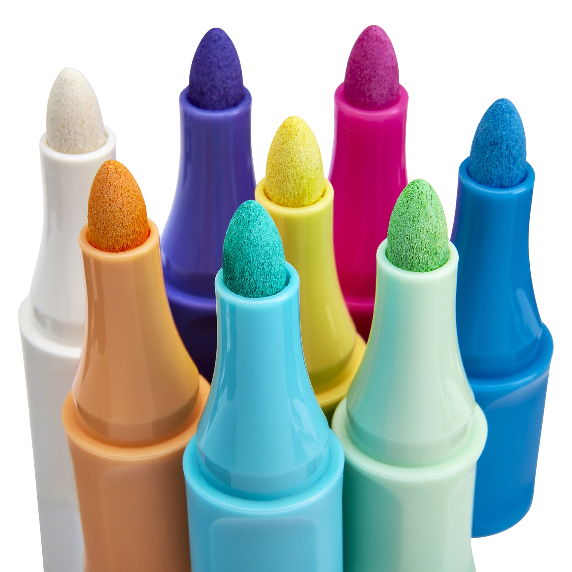Cra-Z-Art Broadline Super Milky Markers, 8 Count - Pastel Markers Perfect For Black Paper, Unique Colors, Quick Dry No Bleed Markers for Journals Planners Books Notes