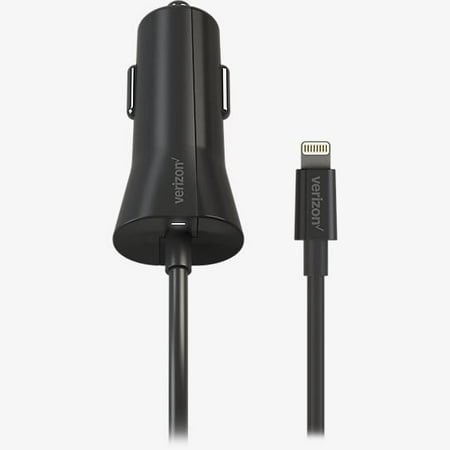 Apple Certified Lightning Car Charger for iPhone SE/5S/6/6S/6 Plus/6S Plus/iPad