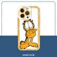 thumbnail image 1 of Cute G-Garfield Cover Angel Eyes Clear Phone Case For iPhone Apple 15 14 12 13 11 Pro 8 7 SE Plus X XR XS Case Funda Coque Shell, 1 of 7