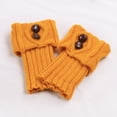 thumbnail image 3 of Calcetines con botones para mujer, de punto, para cubrir las piernas, de lana, para botas, sueltos, cortos, para pies, cálidos, para zapatos, calentadores de pies, 3 of 6