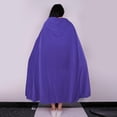 thumbnail image 4 of hasta el tobillo con capucha Vestido de de fantasma gótico Traje de túnica medieval de Púrpura Baoblaze Capucha con capucha, 4 of 8