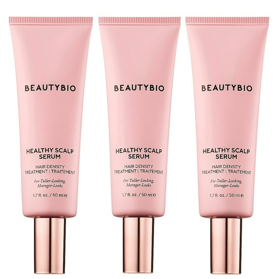 Lot of 3 BeautyBio Healthy Scalp Serum Hair Density Treatment 1.7 oz Each