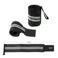 thumbnail image 5 of Muñequera DeadLift Transpirable para Y Fitness (gris), 5 of 5