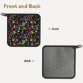 thumbnail image 2 of Pofeuu Colorful Geometric Figures Print Silicone Trivet Mats,Silicone Hot Pads for Kitchen, Silicone Trivets for Hot Pots and Pans, Silicone Hot Pad, 2 of 8