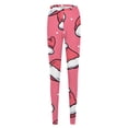 thumbnail image 5 of LISTHA Leggings Christmas for Women Deer Tummy Control Xmas Tights Holiday High Waisted Pants Hot Pink S, 5 of 5