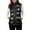 Black, variant on Women Glossy Slim Casual Warm Down Cotton Vest Sleeveless Casual Shiny Zip Puffer Jacket Cotton Padded Down Waistcoat