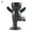 Black B, variant on Mdesiwst Planter Pot Eye-catching Shatterproof Ceramic Dancing Cartoon Human Statue Flower Pot for Home