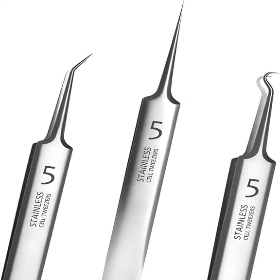 EXLEAF Ultra-Precision Tweezers for Acne Removal, Blackheads, and Blemishes