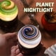 thumbnail image 2 of Glass Art Moon Night Light, Starry Dream Planet LED Lamp, Soft Glow Bedside Nightlight for Bedroom & Office, 2 of 5