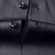 thumbnail image 4 of Los Hombres de Manga Corta Botón Arriba Camisa de Negocios Casual Color Sólido Botón Solapa Camisa de Moda, Poliéster con Corbata, Lavado de Manos, 4 of 6