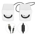 thumbnail image 2 of Desktop USB Wired Computer Speaker Mini Multimedia Desktop Speaker for PC Monitor Mobile Phone Laptop, 2 of 7
