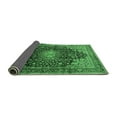 thumbnail image 2 of Ahgly Company Indoor Rectangle Medallion Emerald Green Traditional Area Rugs, 7' x 10', 2 of 4