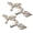Blue patina, variant on Tibvox 4PCS Leaf Shape Curtain Binders Curtain Buckles Cotton Rope Curtain Tie Backs