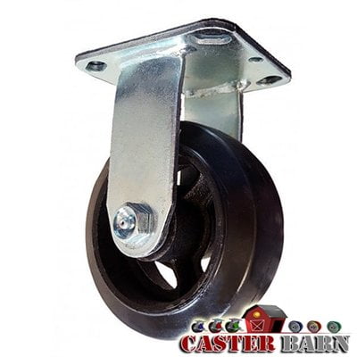 1000 lbs Capacity PHENOLIC Wheel CasterHQ 5" X 2" inch Rigid/Fixed Caster 