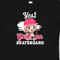 thumbnail image 4 of Inktastic Skateboarding Cute Girls Girls Baby T-Shirt, 4 of 5