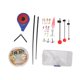 thumbnail image 1 of Winter Fishing Set High Strength with Plastic Box Ice Fishing Rod Line Spring and Hook Set for Outdoor Blue, 1 of 5
