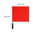 thumbnail image 2 of unbranded 3Ud Señal Flag Roja Para Uso En Pista Y Visibilidad Alta Y Resistente, 2 of 8