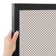 thumbnail image 4 of PinPix 27x18 Custom Cork Bulletin Board Light Brown Polka Dot Poster Board Has a Fabric Style Canvas Finish, Framed in Light Brown Polka Dot, by ArtToFrames (PinPix-502), 4 of 6