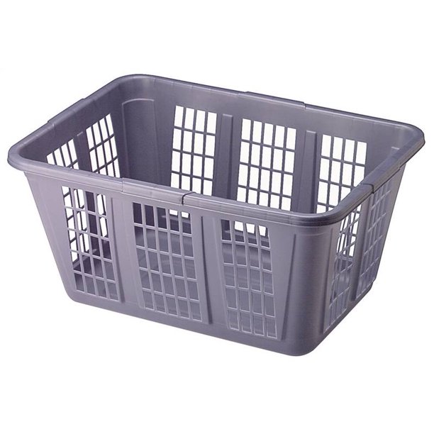 Rubbermaid FG296585ROYBL Laundry Basket, 1.6 bu Capacity,