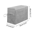 thumbnail image 4 of Unique Bargains Dustproof Sewing Machine Dust Cover 1pc Gray, 4 of 5