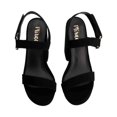 thumbnail image 2 of Zapatillas Abiertas Casuales MAMA LOLA Tacón Miracol negro 25.5, 2 of 5