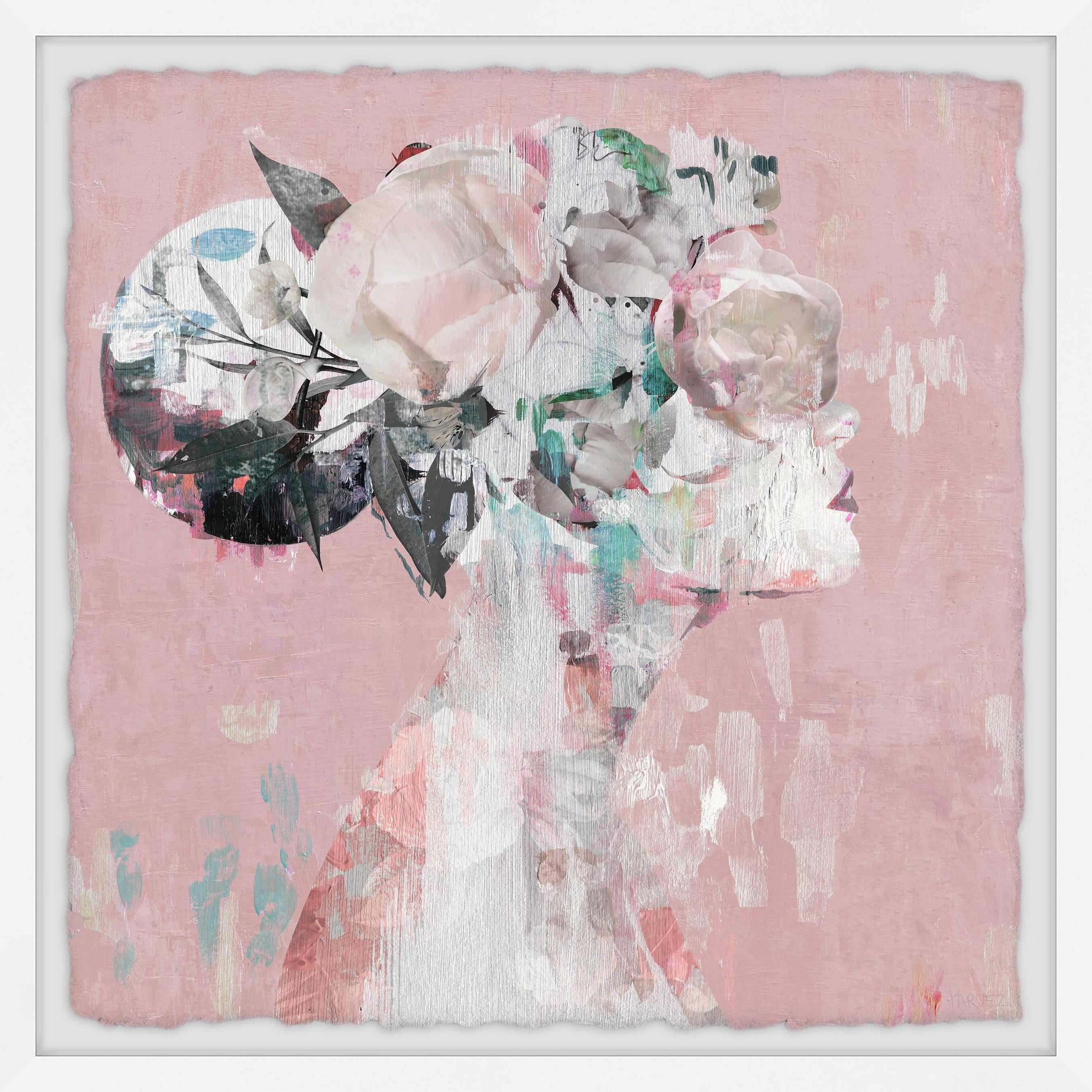 Parvez Taj Elegant Bun III Framed Wall Art, 24" x 24"