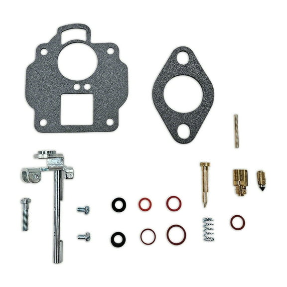 Basic Carburetor Repair Kit Fits International Farmall Super A C Super C 100 130 230 200 Tractor (For Carter carburetors w/ cast iron upper body)