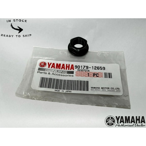 Yamaha Genuine OEM Nut (1FE) 90179-12659-00