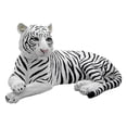 thumbnail image 2 of TarrKenn Ghost Tiger Statue, Poly Resin, White, 6.2 lbs, 2 of 2