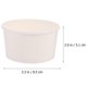 thumbnail image 2 of 100Pcs 5oz Dessert Cups Disposable Ice Cream Pudding Cups Compact Snack Bowls, 2 of 3