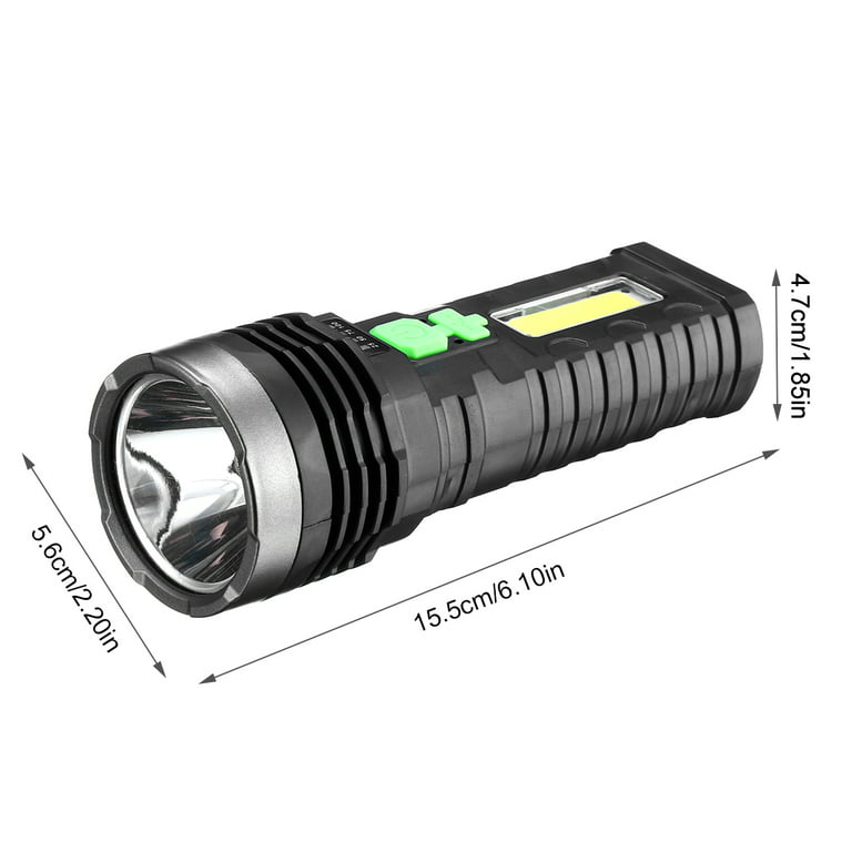 9900LM LED Flashlight Tactical Light USB/Solar Power/Battery Operated Torch  Lamp