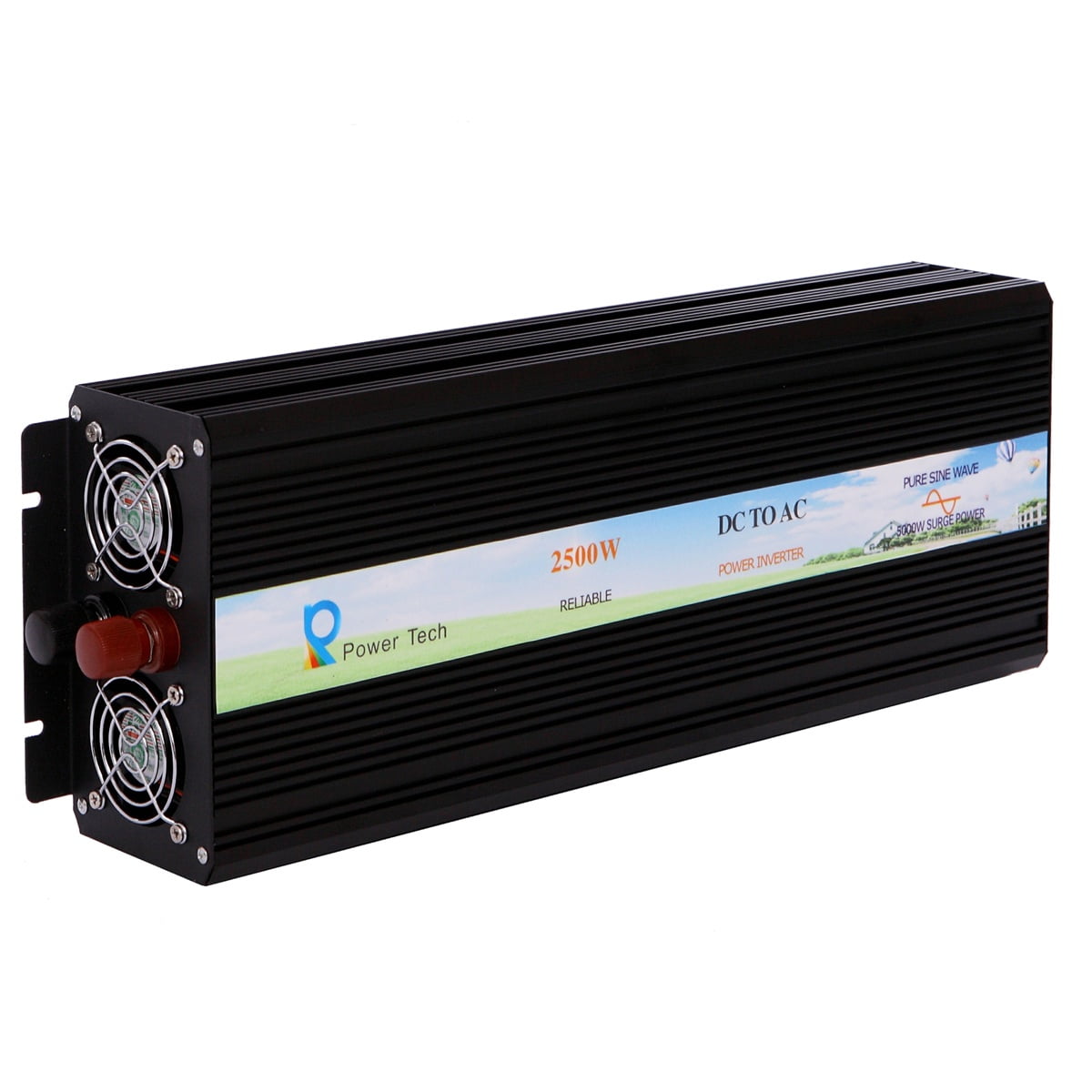 2500 Watt 48V DC to 120V AC Power Inverter Pure Sine Wave Inverter Home ...