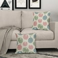 thumbnail image 3 of Pink Blue Green Pumpkin Fall Pillow Covers 20x20 Set of 2 Autumn Harvest Print Thanksgiving Decorative Throw Pillows Outdoor Farmhouse Cushion Case Seasonal Decor for Couch Sofa Bed, 3 of 6