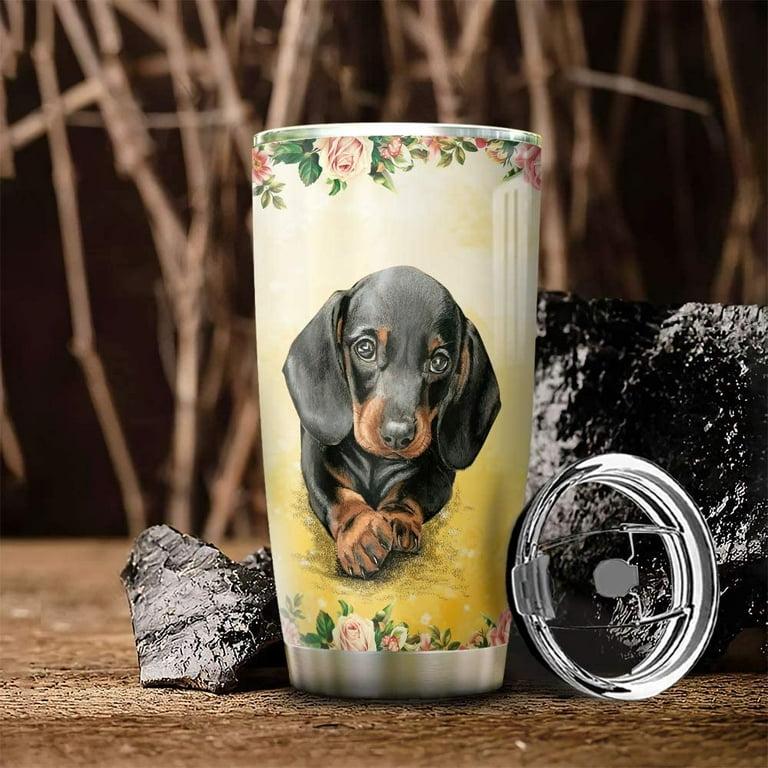 Dachshund Travel Mug, Sausage Dog, Life is Better With A Dachshund, Dog Travel  Mug, Dog Mug, Thermos Mug, Personalised Mug, 