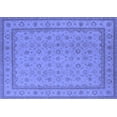 thumbnail image 1 of Ahgly Company Indoor Rectangle Oriental Blue Traditional Area Rugs, 5' x 7', 1 of 4