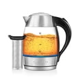 thumbnail image 2 of Chefman Electric Glass Wder, ebullición rápida con luces LED, apagado automático y protección de seco de ebullición, vertido inalámbrico, sin BPA, infusor de té extraíble, 1.8 litros Chefman Ver descripción, 2 of 2