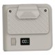 thumbnail image 4 of Ventilador portátil de cintura, ventilador personal compacto con 100 ajustes de velocidad, digital Caqui, 4 of 9