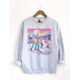 thumbnail image 2 of Ski Days Retro Crewneck, Snow Lover Sweatshirt, Winter Sports Jumper, Skiing Gift, Slopes Graphic Top, Apres Ski, Girls Ski Trip, 2 of 3