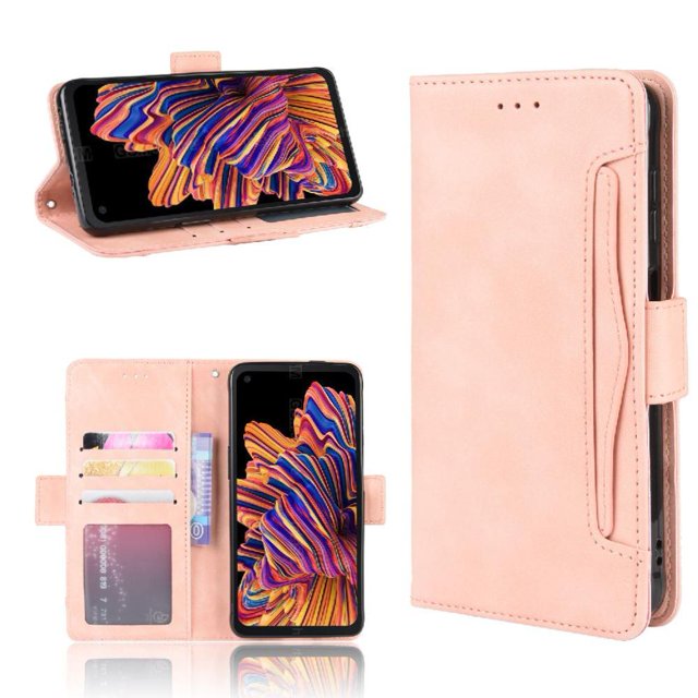 Funda Tipo Billetera GANGXUN para Samsung Galaxy XCOVER PRO – Tapa Flip con Tarjetero