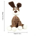 thumbnail image 3 of Indestructible Dog Toy, 2026 New Durable Plush Dog Toys for Aggressive Chewers, Squeaky Chew Toy for Small Medium Large Dogs Puppy Teething Toys(Brown,10.24in), 3 of 5