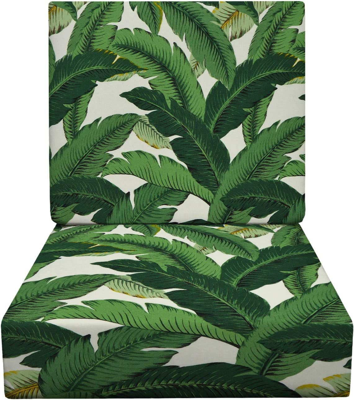 RSH Décor Indoor Outdoor Foam Deep Seating Chair Cushion Set, 23” x 26