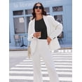 thumbnail image 3 of Ekouaer 3 Pack Long Sleeve Shirts for Women Crewneck Thermal Tops Casual Base Layer Undershirts Fall Trendy Basic Tees, 3 of 6