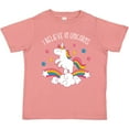 thumbnail image 3 of Inktastic Believe in Unicorns Girls Toddler T-Shirt, 3 of 5