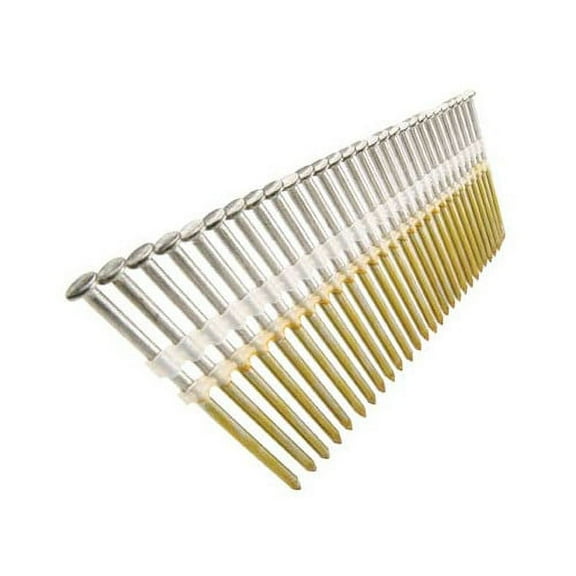 Hitachi 10111M 3-1/4 in. x 0.131 in. Smooth Shank Brite Framing Round Head Nails (2,000-Pack) (Plastic)