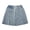 Blue, variant on GiLiling Denim Skirts for Girls Distressed Pleated A-Line Mini Jean Skirt Elastic Waist Cotton Casual Skirt for School and Daily Wear (Blue, 11-12 Years)