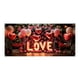 thumbnail image 2 of CaiYueKe Valentine's Day Garage Door Banner Decorations Large Outdoor Hanging Flag for Patio Party Backdrop Wall Decor Home Holiday Celebration Love Heart Themed, 2 of 7