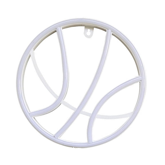 Gazechimp Basketball LED Neon Sign Light Convenient Room Light Decor for Event Parties