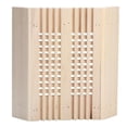 thumbnail image 1 of Abat-jour d'angle carré en bois pour sauna, accessoires de sauna, 1 of 4