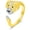 Australian Shepherd, variant on S925 Sterling Silver Dog Ring for Women - Multiple Canine Designs Including Golden Retriever German Shepherd & Poodle -Hypoallergenic Adjustable Ring Jewelry